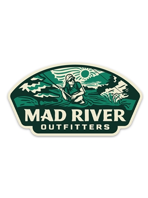 MRO  Trout On Vinyl Sticker at Mad River Outfitters!
