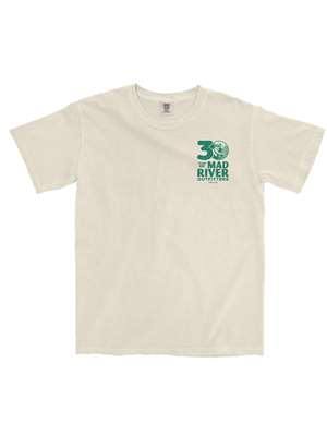 Celebrate 30 Years of your favorite Local Global Fly Shop by sporting this limited edition Mad River Outfitters Tee! Mad River Outfitters Merchandise