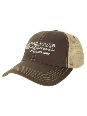 Mad River Outfitters Old Favorite Trucker Hat- black/green