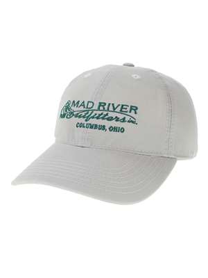 Mad River Outfitters Relaxed Twill Hat- stone Mad River Outfitters Logo Hats