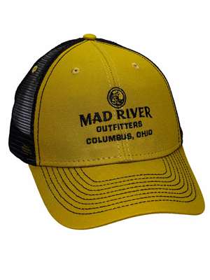 Mad River Outfitters Sideline Trucker Hat- Green Moss/Black