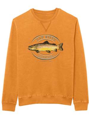 Mad River Outfitters Weathered Fleece Crew- Heathered Autumn Blaze Mad River Outfitters