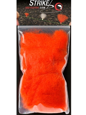 new zealand strike indicator wool hot orange