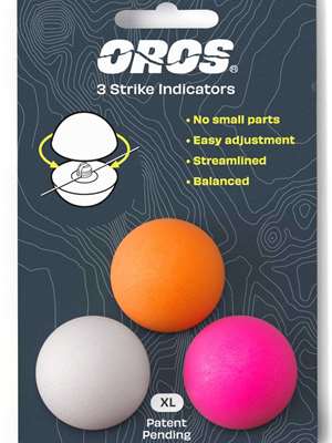 Oros Strike Indicators- X-Large Strike indicators at Mad River Outfitters