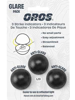 Oros Strike Indicators- Large black Strike indicators at Mad River Outfitters