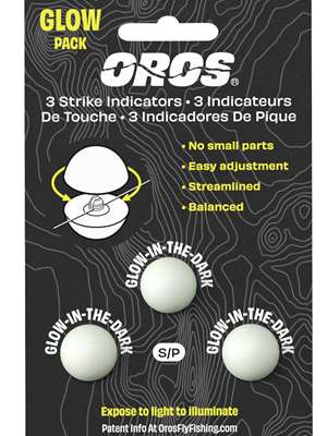 Oros Strike Indicators- Small glow Strike indicators at Mad River Outfitters