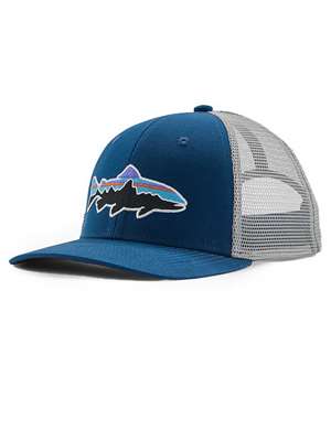 Patagonia Fitz Roy Trout Trucker in Lagom Blue Patagonia Hats