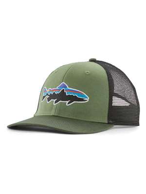 Patagonia Fitz Roy Trout Trucker in Terrain Green New Hats at Mad River Outfitters