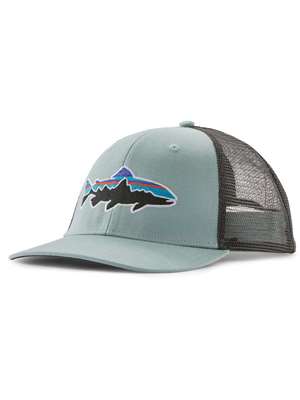 Patagonia Fitz Roy Trout Trucker in Thermal Blue New Hats at Mad River Outfitters