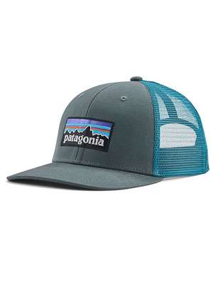 Patagonia P-6 Logo Trucker Hat in Nouveau Green Patagonia Hats at Mad River Outfitters