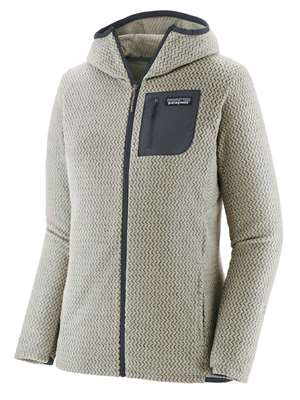 Patagonia Women's R1 Air Full-Zip Hoody in Wool White New From Patagonia at Mad River Outfitters
