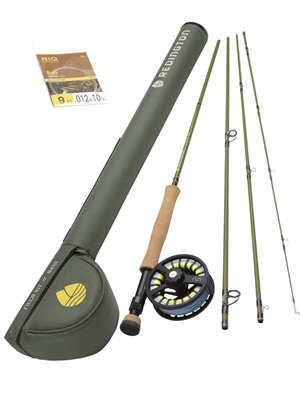 Redington Bass Field Kit- premium fly rod and reel combo