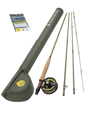 Redington Trout Field Kit- fly rod and reel combo