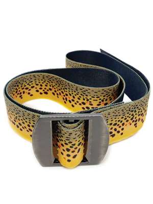 RepYourWater Basecamp Belt in Brown Trout Skin RepYourWater