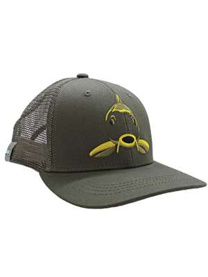 RepYourWater Carp Hat in Green New Hats at Mad River Outfitters