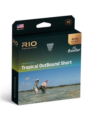 Rio Elite Tropical Outbound Short Fly Line- floating/hover/intermediate RIO Fly Lines at Mad River Outfitters
