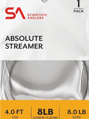 Scientific Anglers Absolute Streamer Leaders Standard Fly Fishing Leaders - Trout  and  Bass