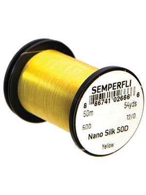 Semperfli Nano Silk 50D 12/0 Threads, Tinsel, Wire  and  Floss