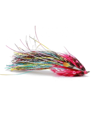 senyo's A.I. intruder fly pink flies for alaska and spey