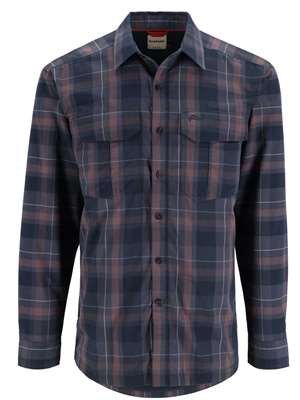 simms coldweather shirt selvedge logan plaid Simms Shirts