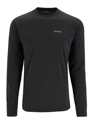 Simms Lightweight Baselayer Top- carbon Stay Warm This Winter