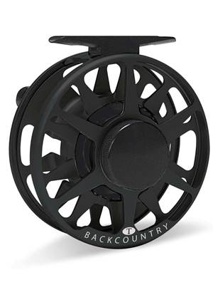 Tibor Backcountry Fly Reel- Frost Black Tibor Fly Fishing Reels