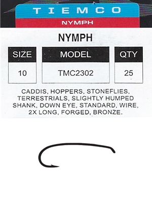 umpqua UMPQUA U103 2X Long Nymph & Streamer Hook