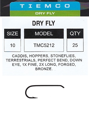 Fly Tying Tiemco Special Use Hooks TMC 105 sz10 qty25