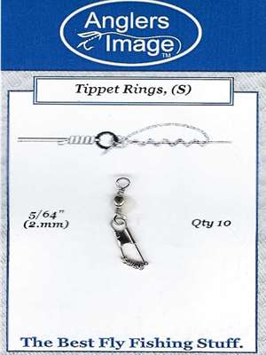 tippet rings Fly Fishing Tippet Rings, Clips and Swivels