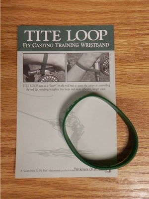 tite loop fly casting training wristband