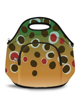 Wingo Neoprene Lunch Pack- brown trout