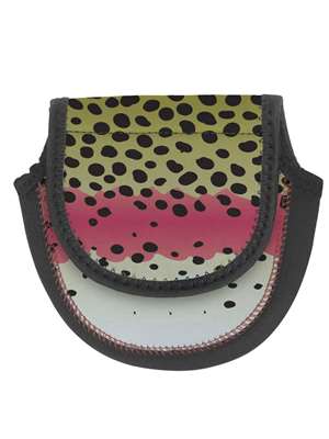 Wingo Rainbow Trout Neoprene Fly Reel Case Fly Fishing Reel Accessories at Mad River Outfitters