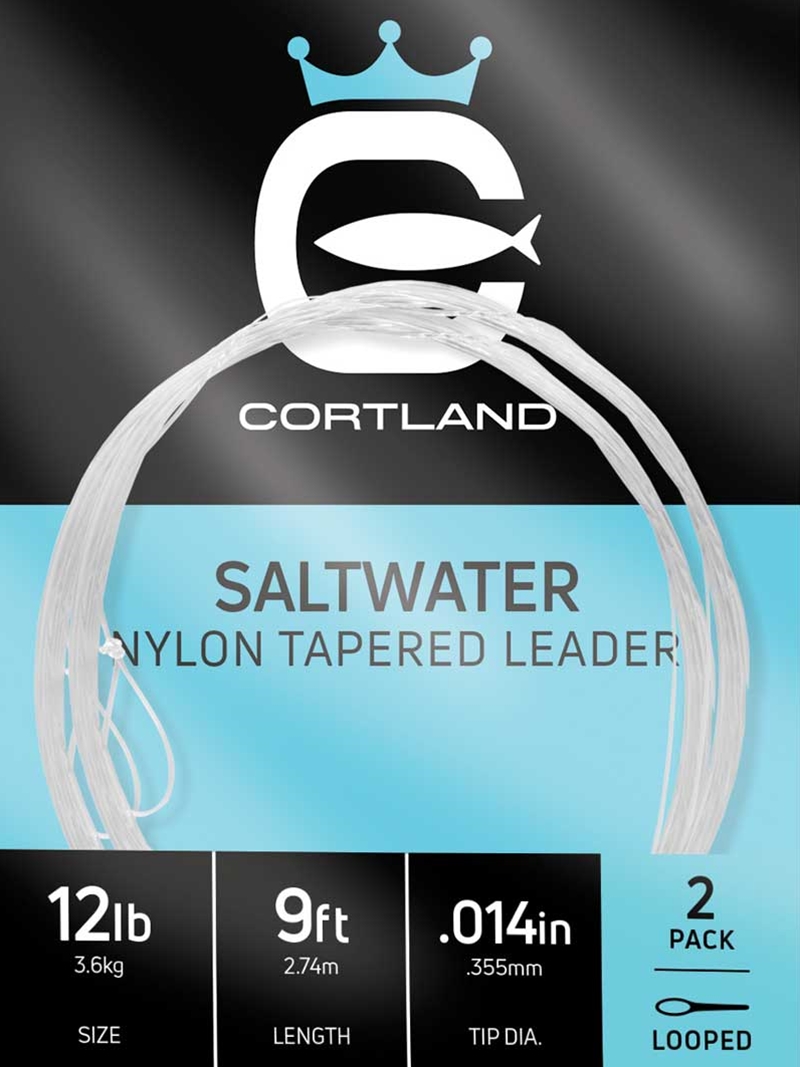 Cortland Nylon Saltwater Tapered Leaders