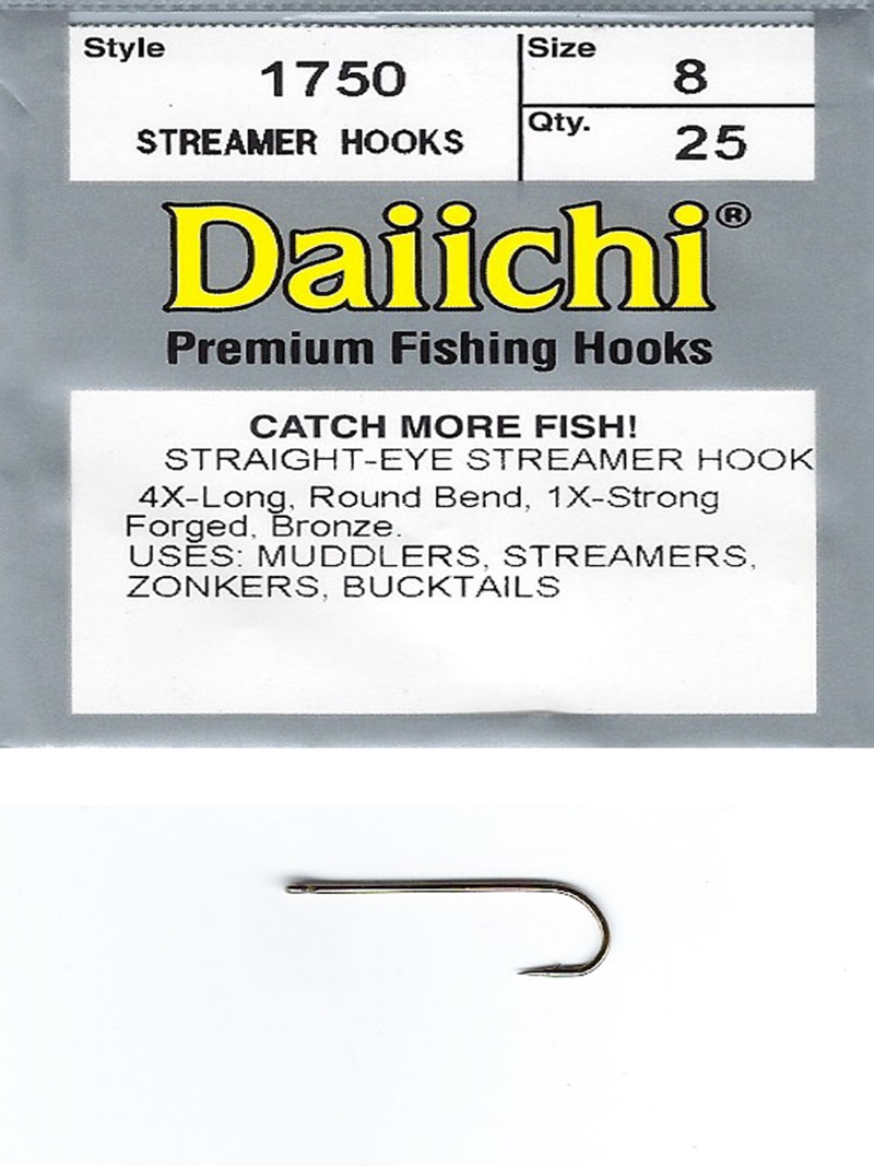 Daiichi 1750 Fly Hooks