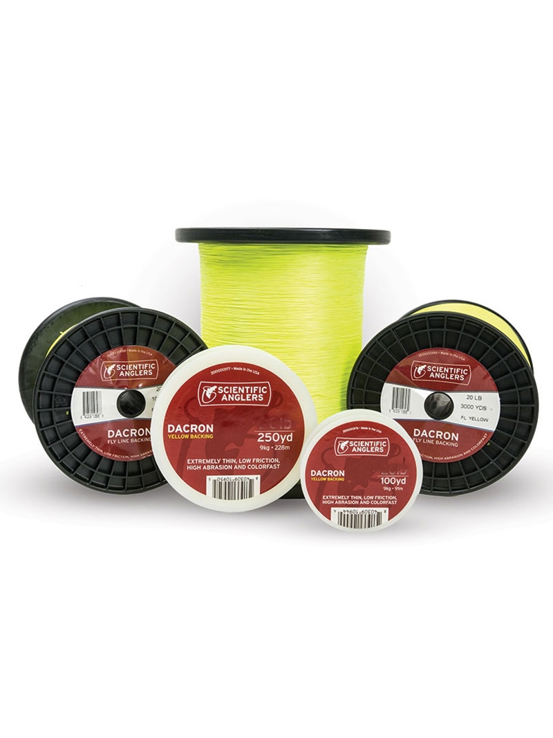  HERCULES Fly Line Backing (Fluorescent Yellow, 20LB