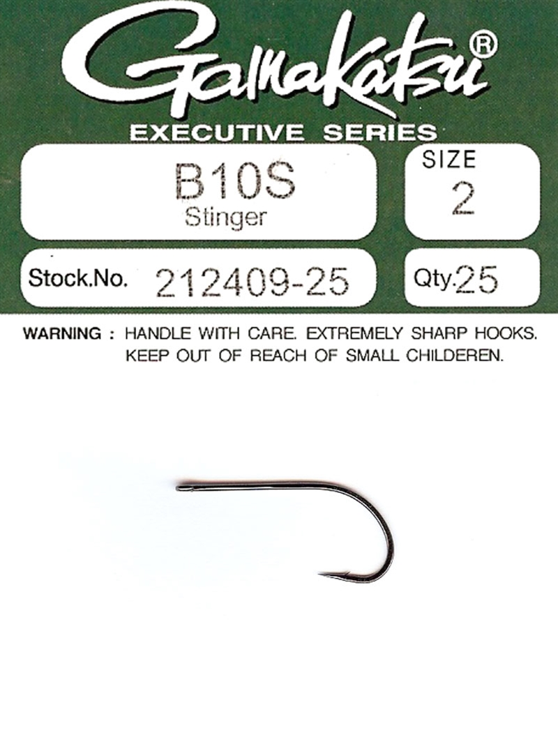 Gamakatsu B10S Stinger Hook