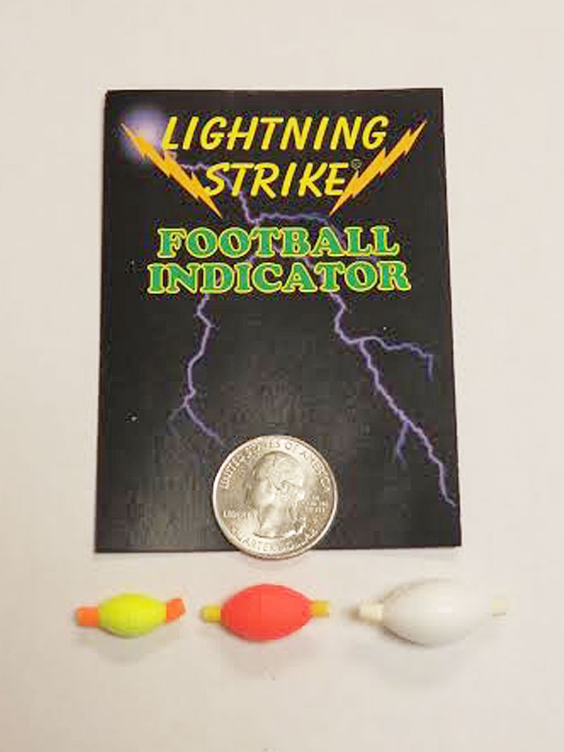Lightning Strike Football Indicators - Yellow (Large)