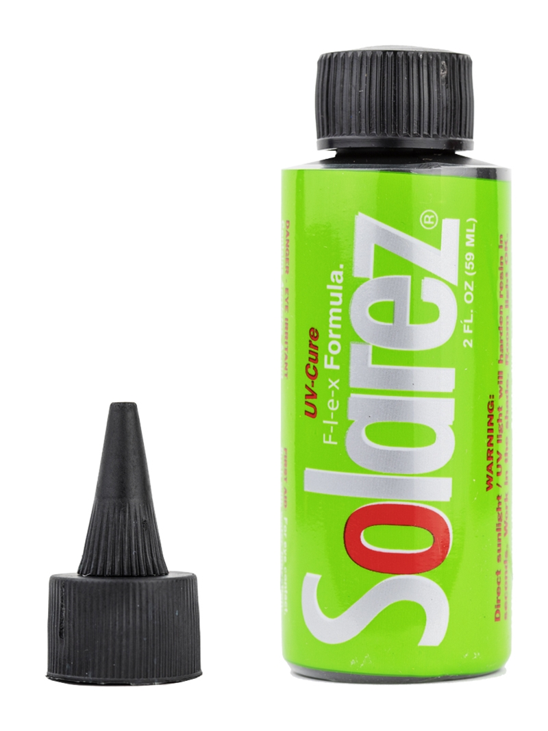 SOLAREZ UV RESIN - Fly Tying UV Cure Thin Thick Flex Formula 3 Sizes  Available! 