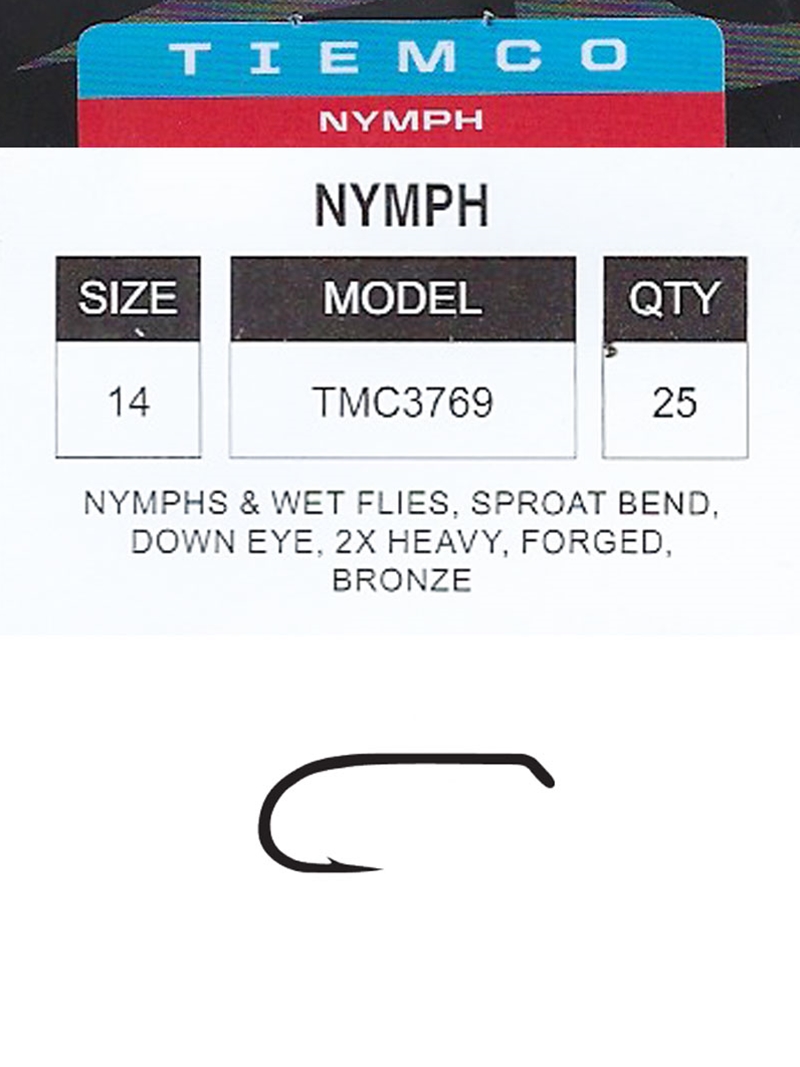 Tiemco 3769 Nymph/Wet Fly Hook