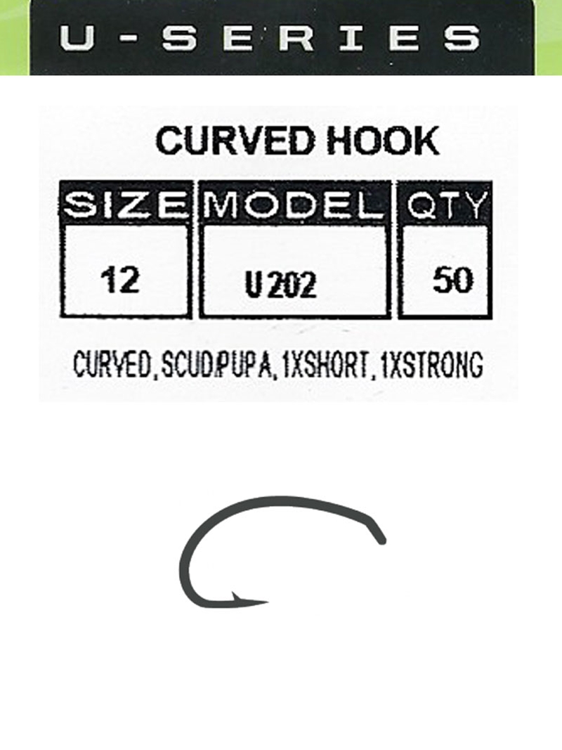 Umpqua U202 Curved Nymph Hooks