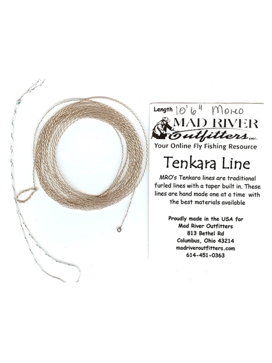 Tenkara Line Tapered Braided Furled Leader Fly Fishing Line with Ring -12FT  13FT