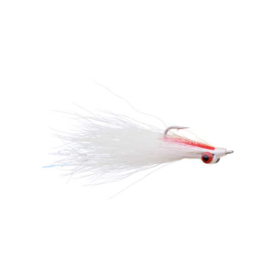Clouser Minnow Red and White