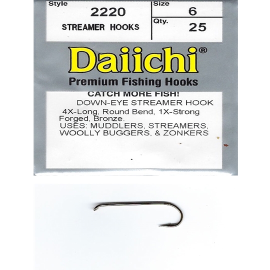 Daiichi 2220 4X Streamer Hook