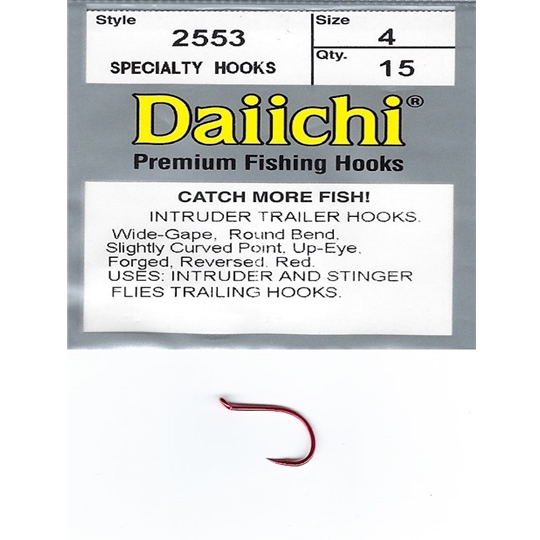  Daiichi Salmon Egg Hooks Color: Red (D06Z); Size: 14 : Fishing  Hooks : Sports & Outdoors