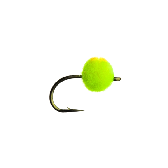 Tigofly 30 Pcs/Lot 3 Colors Nuke Egg Fly Glo Bug Fly Fishing Flies Lures Size 8#