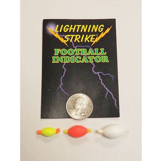 Lightning Strike Football Indicators - Orange (Large)