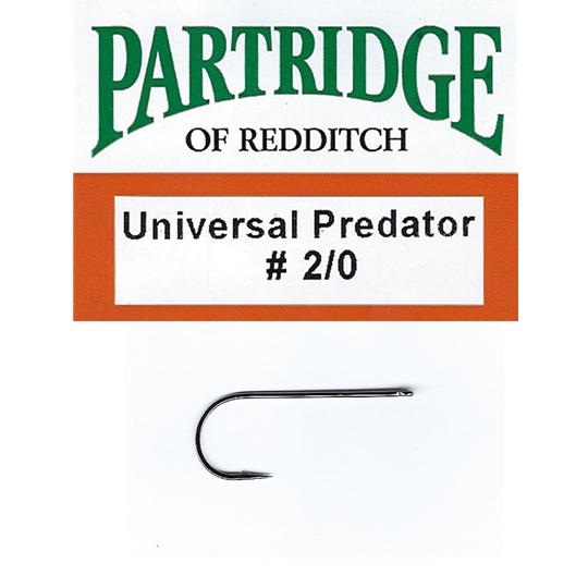 Partridge CS86XR Universal Predator X Hook Red 4/0 – Dakota Angler