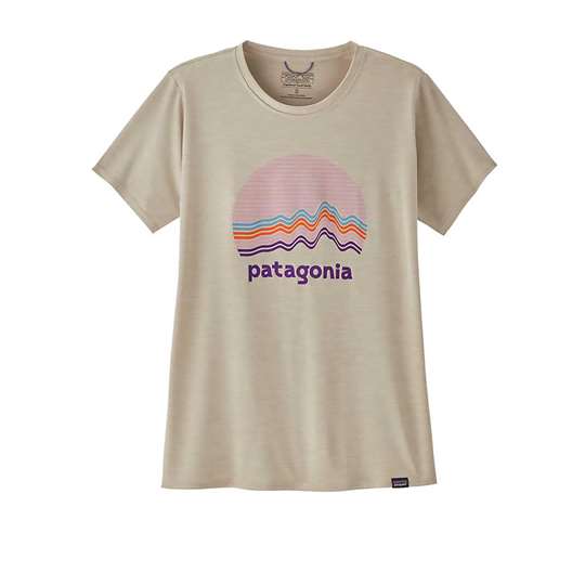 Patagonia Capilene Cool Daily Graphic Shirt - Women's Ridge Rise Moonlight / Pumice X-Dye S