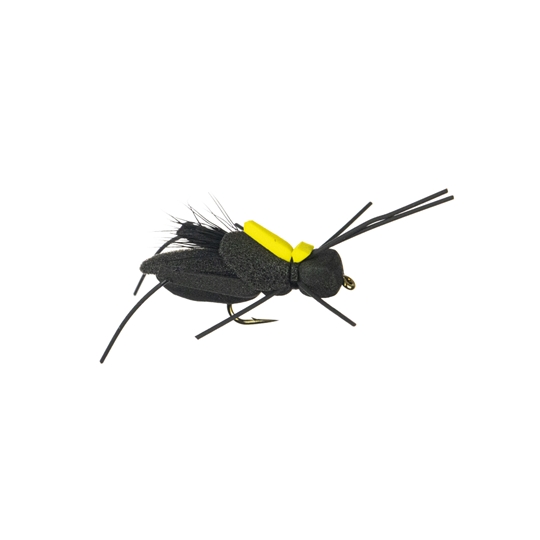 8 Black Cricket Fly - 2 Pk. by Jackson Cardinal Flies at Fleet Farm