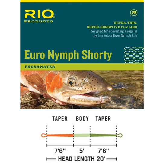 Rio Technical Mono Euro Nymph Fly Line : : Sports & Outdoors
